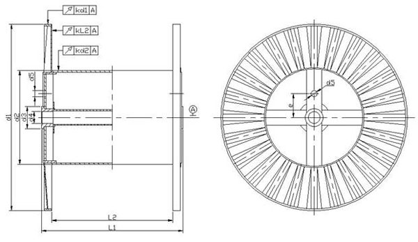 盤具PN1250型(PN1250型瓦楞式機(jī)用線盤)
