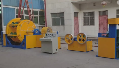 籠絞機(jī)LJ500-1+6GR試機(jī)現(xiàn)場(chǎng)
